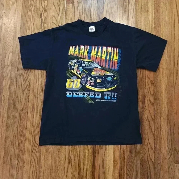 Nascar Other - Nascar Mark Martin Vintage Tshirt Mens Size Large 90s 1997